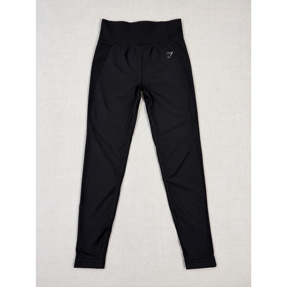 Gymshark Flex High Waisted Seamless Leggings Black Medium B1A2Q Activewear